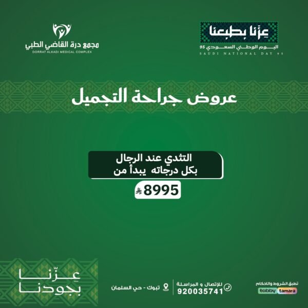 جراحة التثدي عند الرجال